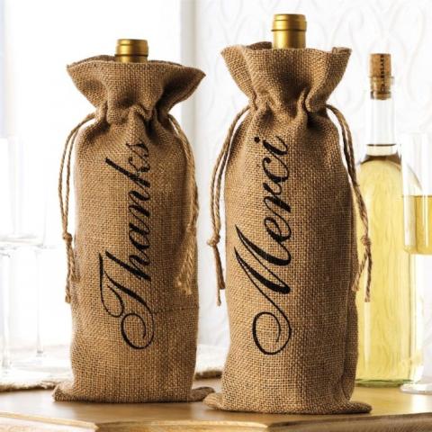 Burlap Wine Bags supplier