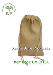 Jute drawstring bag manufacturer
